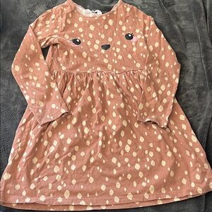 H&M Kids Dress in Brown and Cream